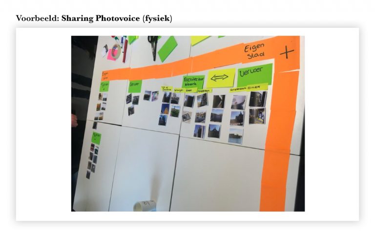 Physical Sharing Photovoice