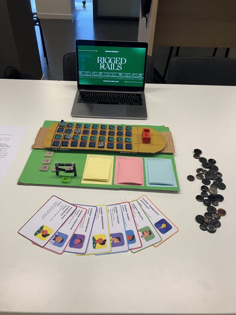Spelconcept: Rigged Rails