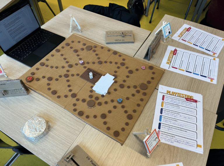 Uitvoering van test met prototype
